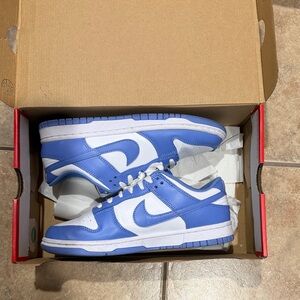 Nike Sky Blue and White Sneakers